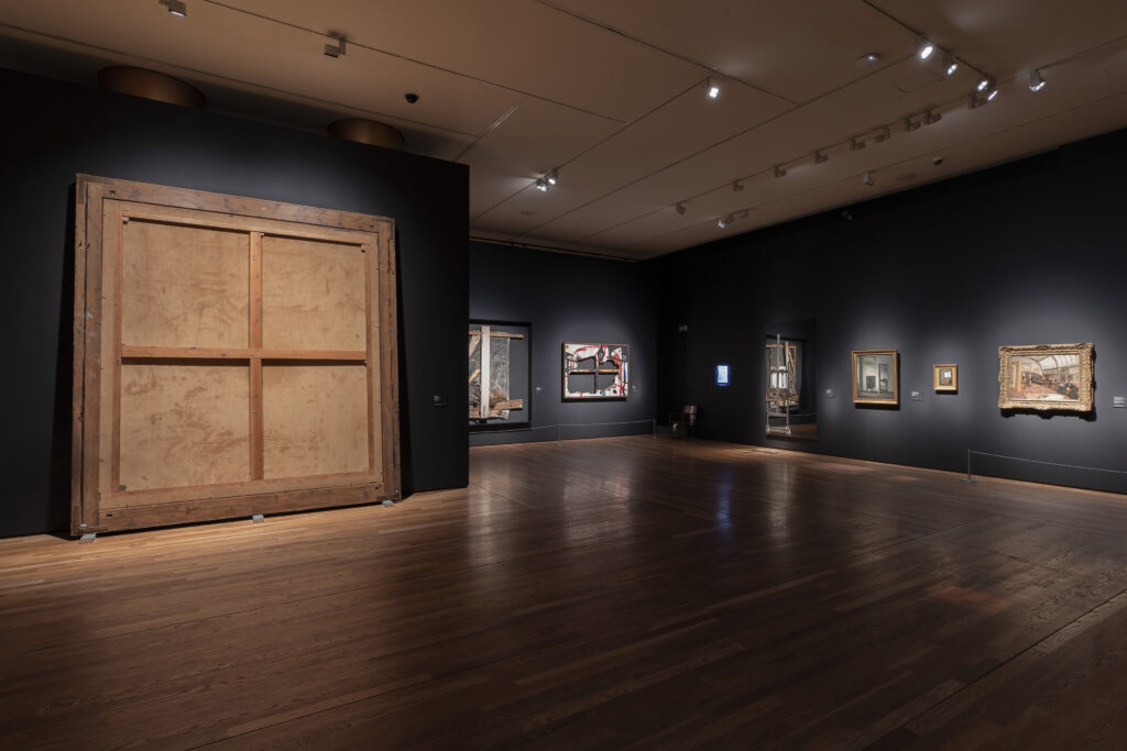 Imagen de las salas de la exposición reversos. Museo Nacional del Prado