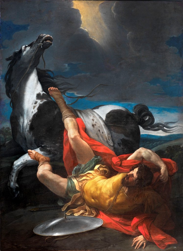 Guido Reni. Conversión de Saulo, 1621