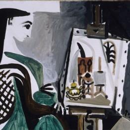 Picasso. Mujer en el taller (Jacqueline Roque), 1956