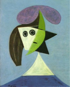 Pablo Picasso. Mujer con sombrero (Olga), 1935. © Centre Pompidou, MNAM-CCI, Dist. RMN-Grand Palais