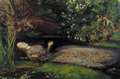 Sir John Everett Millais, Bt. Ophelia 1851-1852