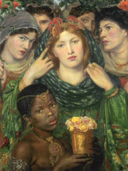 Dante Gabriel Rossetti. The Beloved, 1865-1868