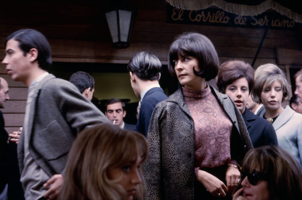 Gonzalo Juanes. Calle Serrano. Madrid, noviembre, 1965