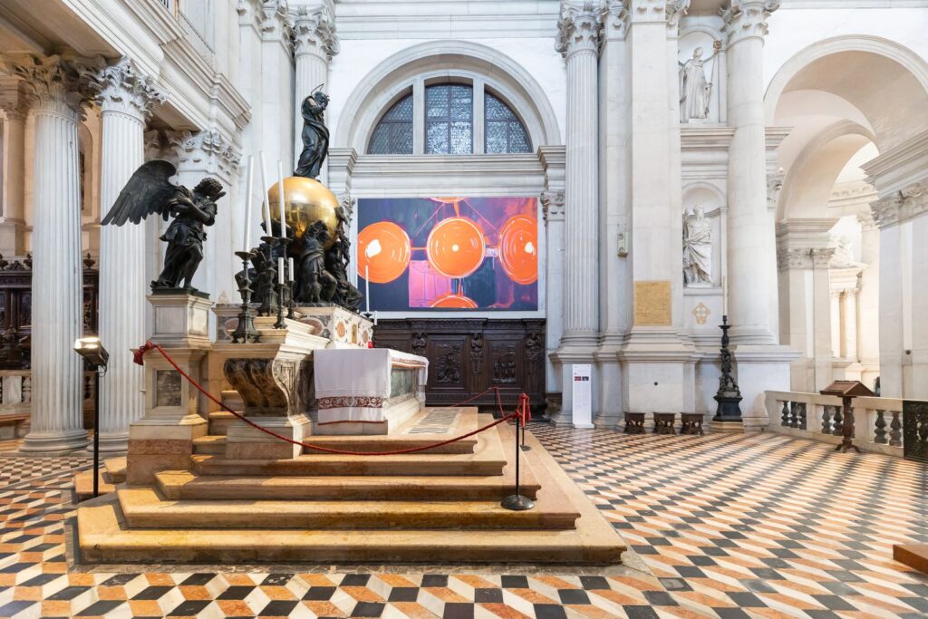 Luc Tuymans en San Giorgio Maggiore. Fotografía: Marta Buso