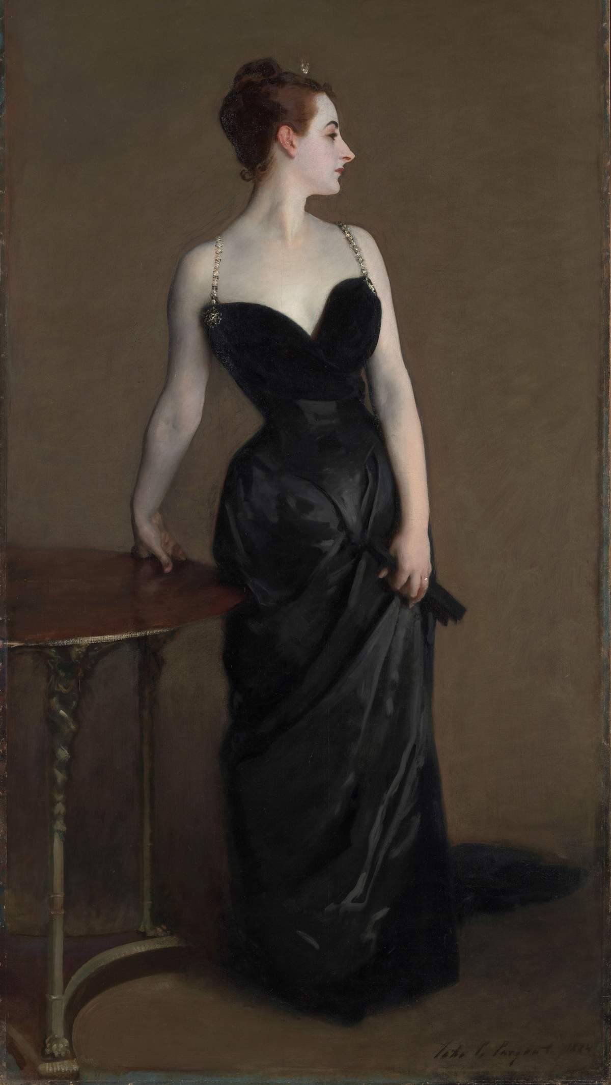 John Singer Sargent. Madame X (Madame Pierre Gautreau), 1883–1884. The Metropolitan Museum of Art