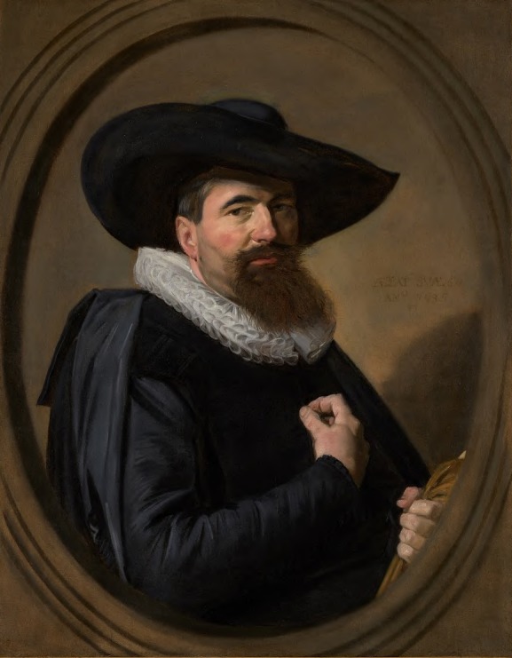 Frans Hals. Retrato de hombre, 1635. Salomon Lilian
