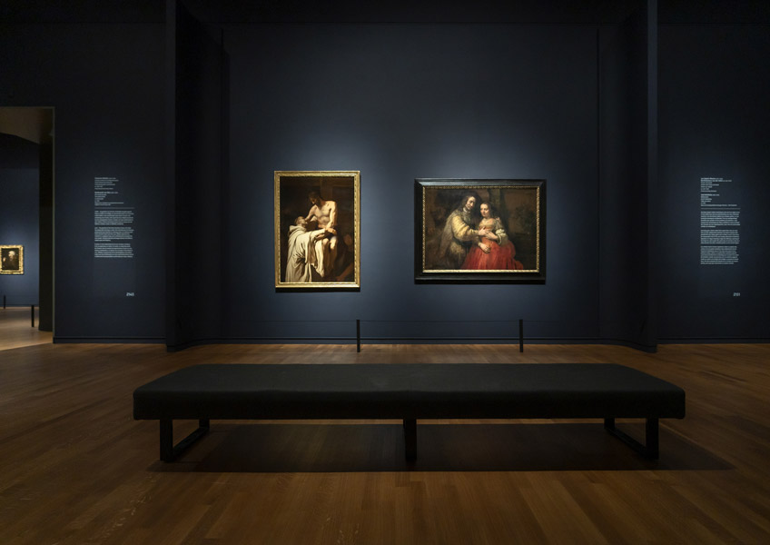 Vista de "Rembrandt-Velázquez. Dutch & Spanish Masters" en el Rijksmuseum