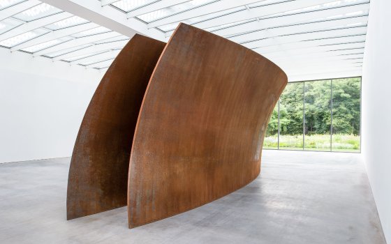 Richard Serra en el Museo Voorlinden, La Haya