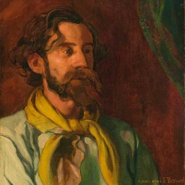 Ignacio Zuloaga. Retrato de Emile Bernard, 1897-1901. Exposición Zuloaga en MAPFRE