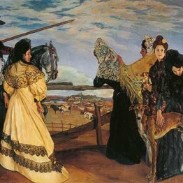 Ignacio Zuloaga, Víspera de la corrida, 1898. Exposición de Zuloaga en MAPFRE