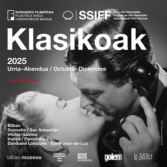 Los ciclos de la Filmoteca: Klasikoak 2025. Artium Museoa
