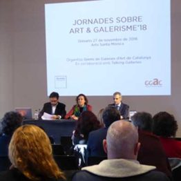 Jornadas sobre Arte y Galerismo 2019 en Arts Santa Mònica