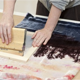 Técnicas manuales de estampación textil. Taller en el Museo Cristóbal Balenciaga. Inscripción hasta el 23 de marzo
