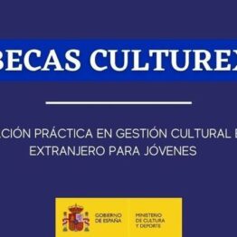Becas CULTUREX de formación práctica en gestión cultural para jóvenes españoles en el exterior