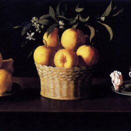 Una obra maestra: El bodegón con cidras, naranjas y rosa de Francisco de Zurbarán. Museo Nacional del Prado