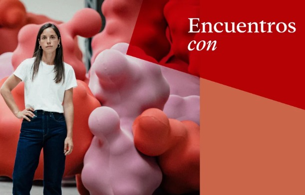 Encuentro con Eva Fàbregas. Un ecosistema de formas blandas. CaixaForum Barcelona