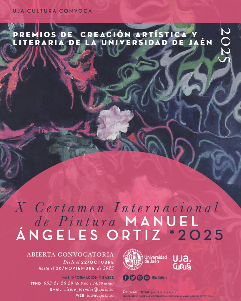 X Certamen Internacional de Pintura Manuel Ángeles Ortiz 2025. Universidad de Jaén