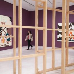 Encuentro entre Farah Atassi y Michel Gauthier. Museo Picasso Málaga