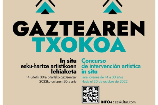 Gaztearen Txokoa. Concurso de intervención artística in situ
