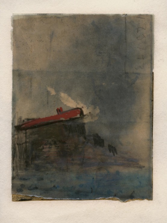 Juan Uslé. Ese barco en la montaña. Museo Reina Sofía