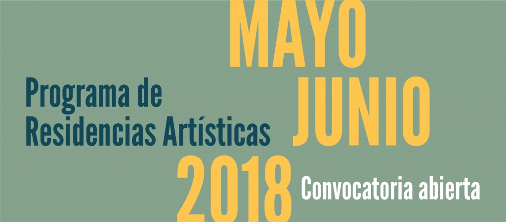 Programa de residencias artísticas mayo/junio 2018. Convoca el Museo Gas Natural Fenosa. Solicitudes hasta el 28 de febrero de 2018