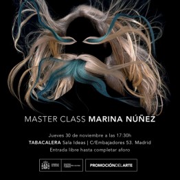 Master Class de Marina Núñez. El 30 de noviembre, en Tabacalera. Promoción del Arte