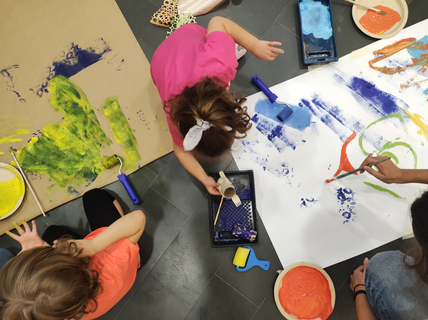 Sonidos y paisajes. Taller familiar en el Museu Picasso de Barcelona