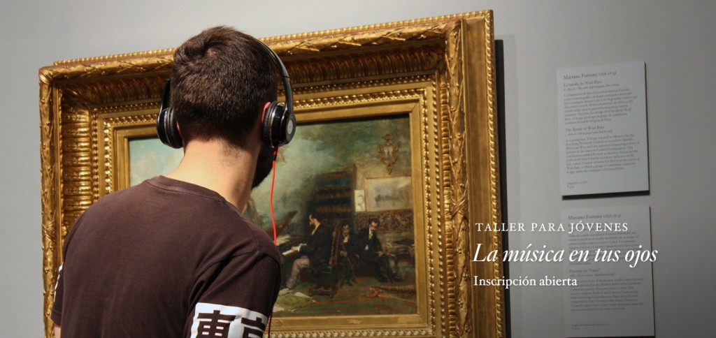 La música en tus ojos. Taller para jóvenes en el Museo del Prado