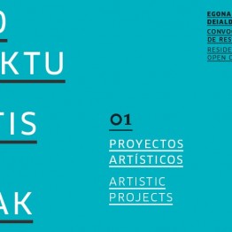 Residencia para el desarrollo de proyectos artísticos 2019 en Tabakalera
