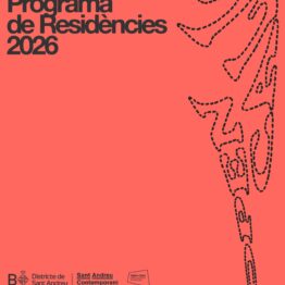 SAC-FiC Programa de Residencias 2026. Sant Andreu Contemporani