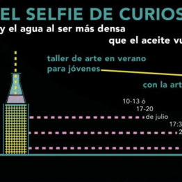 El selfie de curiosity. Taller de arte en verano para jóvenes en Tabacalera