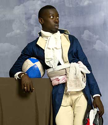 Omar Victor Diop, Jean-Baptiste Belley, 2014 © Omar Victor Diop, ADAGP 2025, Courtesy Galerie Magnin-A, Paris