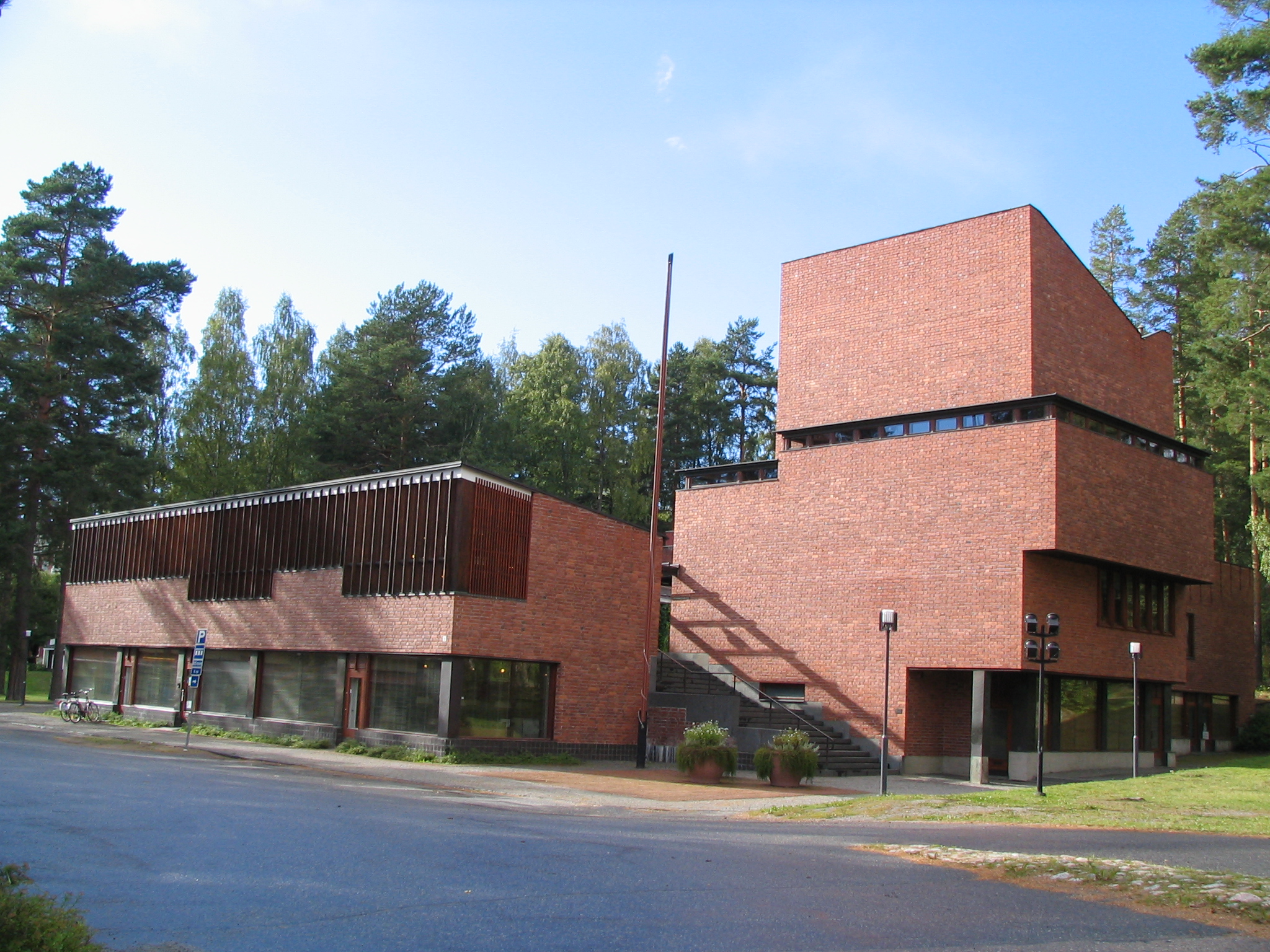 Alvar Aalto. Ayuntamiento de Säynätsalo, 1950-1952