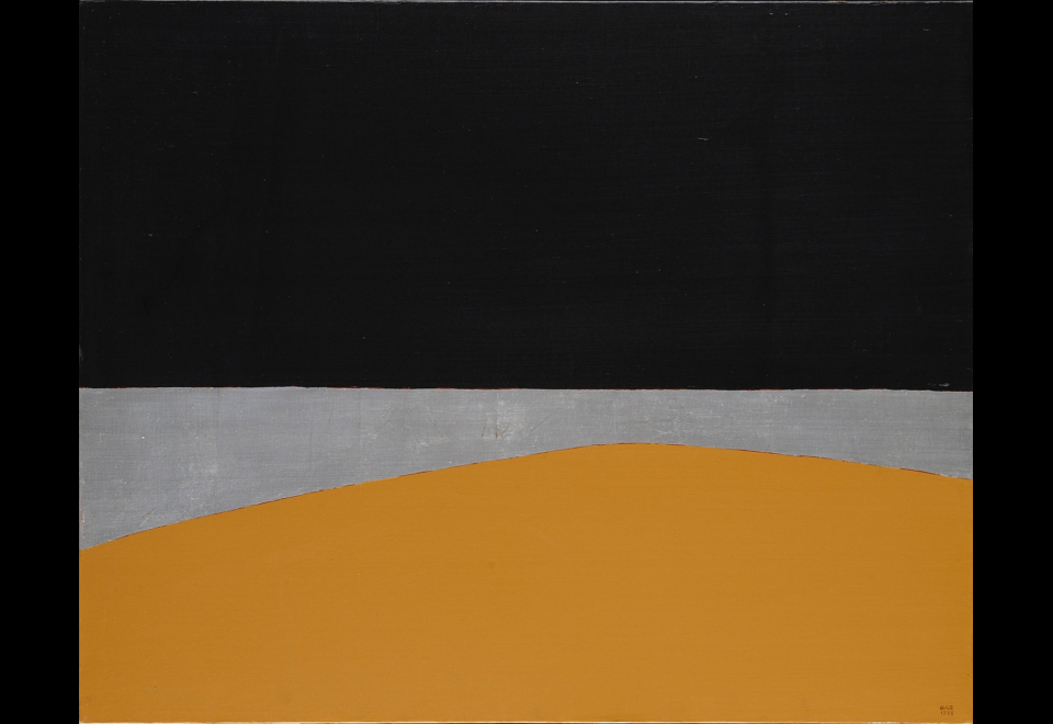 Anna-Eva Bergman. Ciel noir, 1973. Colección privada, París