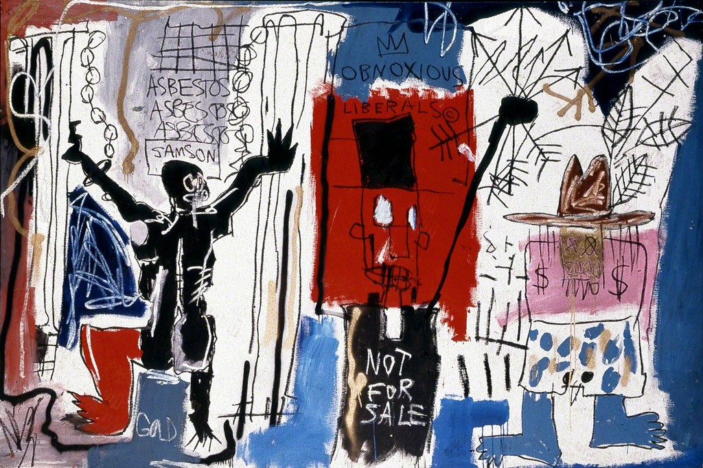 Basquiat. Asquerosos liberales, 1982