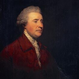 Joshua Reynolds. Edmund Burke. National Galleries of Scotland