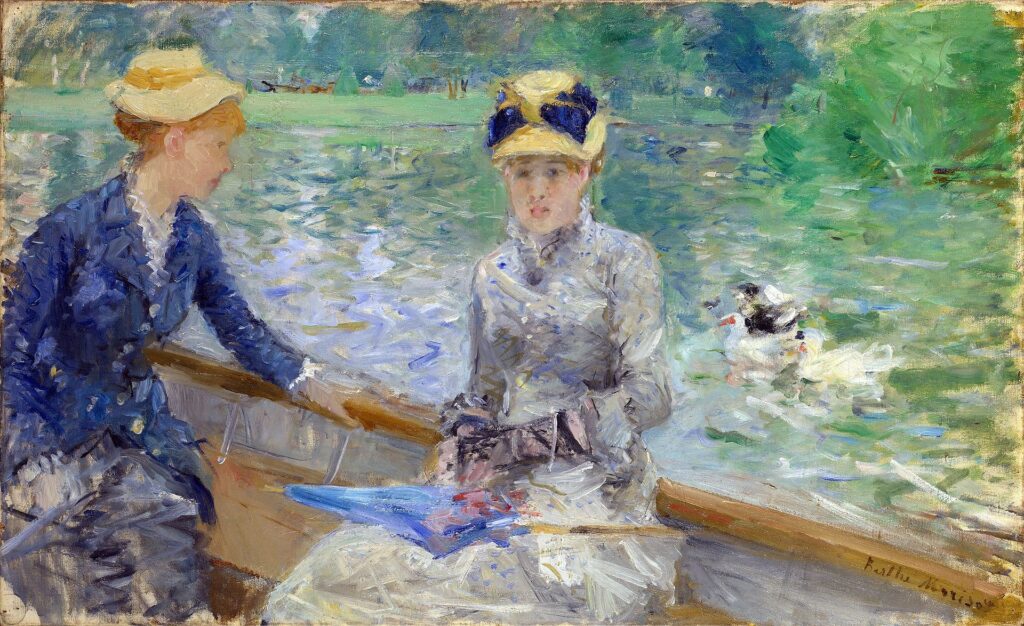 Berthe Morisot. Día de verano, 1879. The National Gallery, Londres
