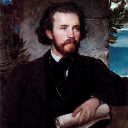 Böcklin. Karl Wallenreiter, 1861