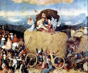 El Bosco. El carro de heno, 1510-1516