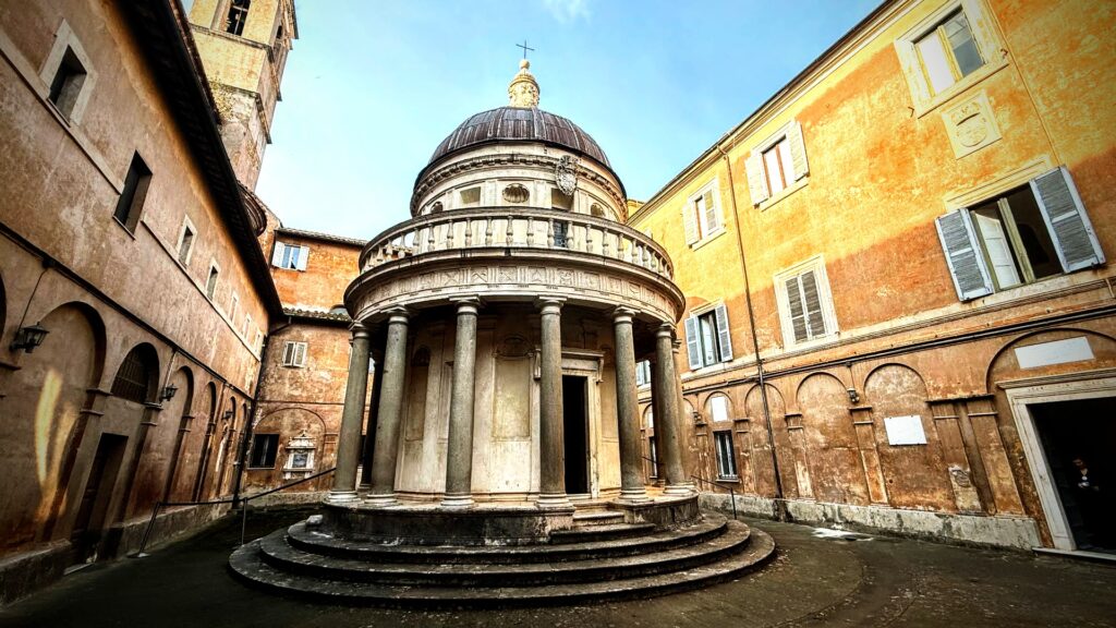 Bramante. Tempietto de San Pietro in Montorio