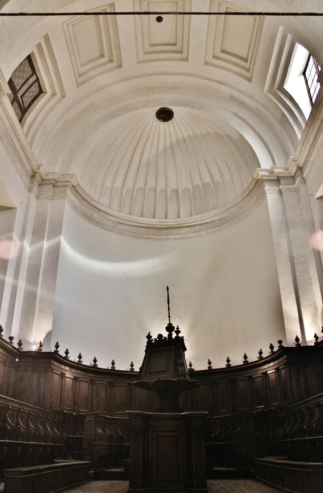 Bramante. Coro de Santa María del Popolo, Roma
