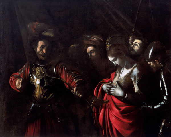 Caravaggio. Martirio de Santa Úrsula, 1610. Palacio Zevallos Stigliano, Nápoles