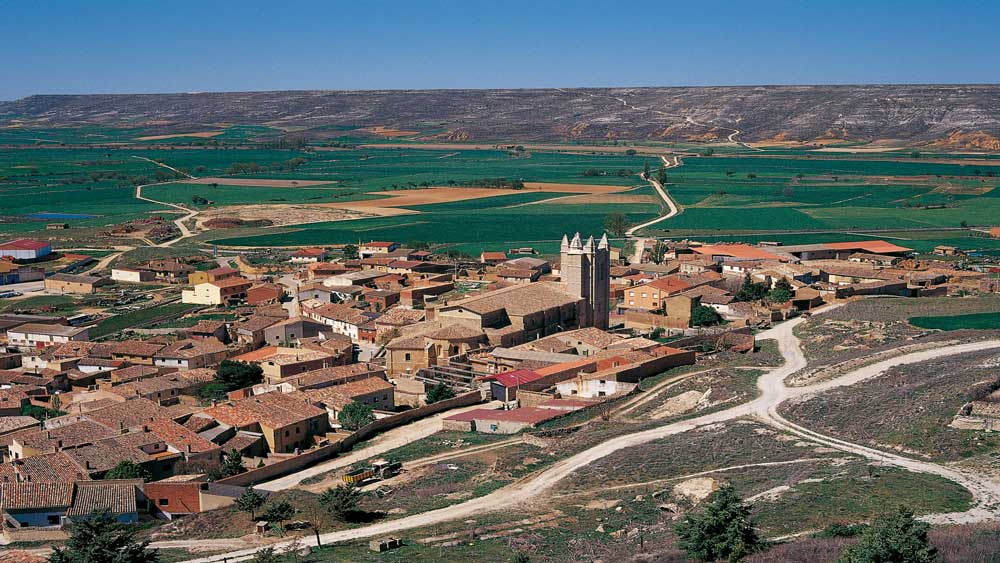 Vista de Castrojeriz, Burgos