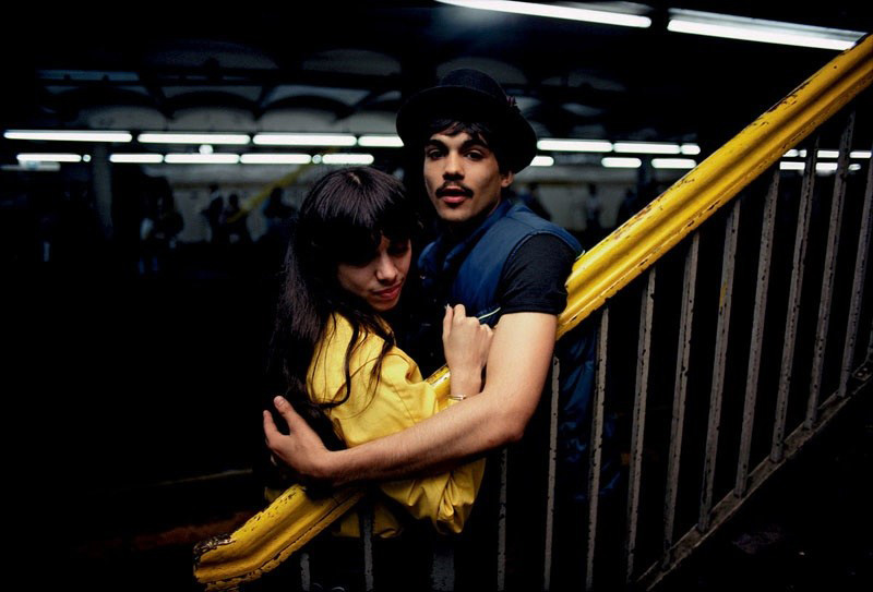 Bruce Davidson. Untitled (Couple on the Platform). Serie New York Subway, 1980 
