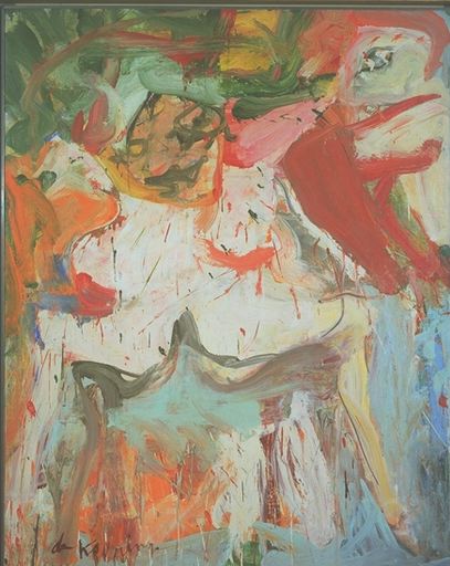 Willem de Kooning. La visita, 1966-1967. Tate Gallery