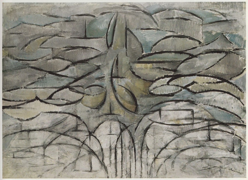 Piet Mondrian. Bloeiende Appelboom (Flowering Apple Tree), 1912