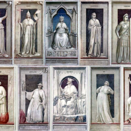 Duccio y Giotto, el derecho y el envés de la línea