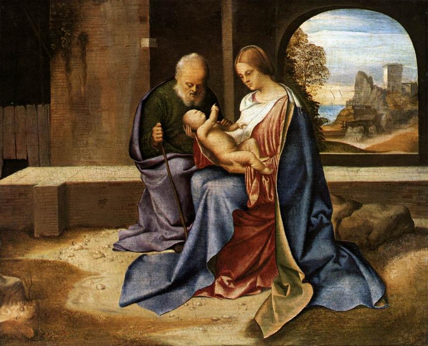 Giorgione. La Sagrada Familia. National Gallery of Art, Washington