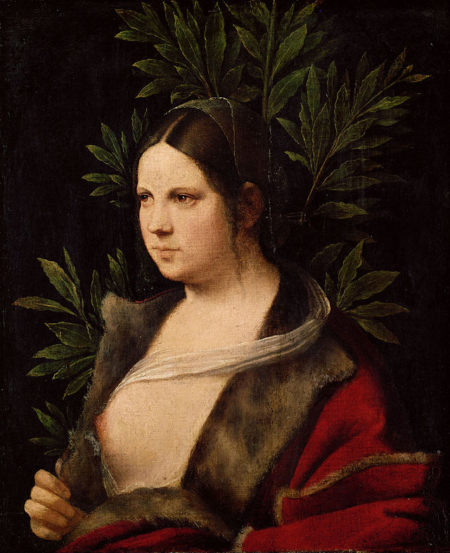 Giorgione. Laura, 1506. Kunthistorisches Museum, Viena