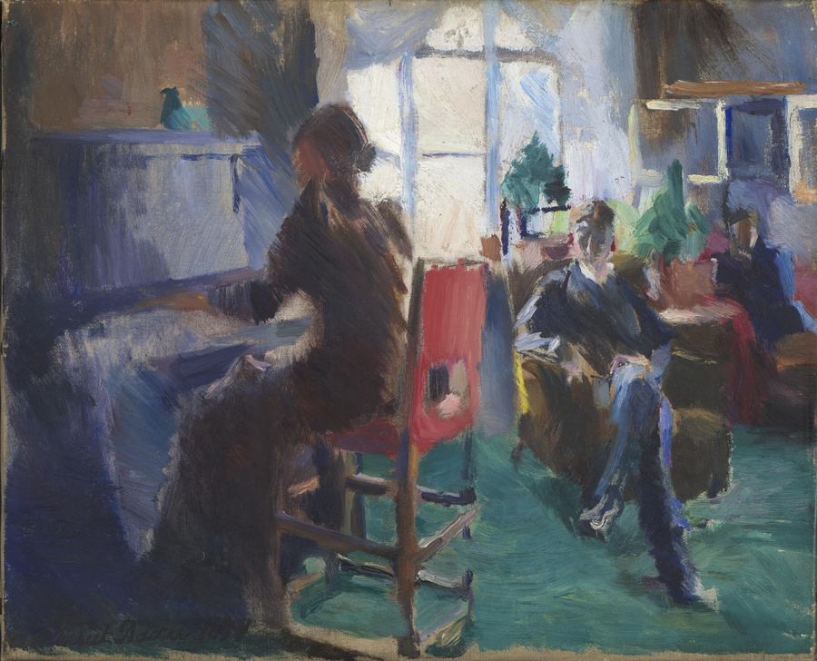 Harriet Backer. Al piano, 1894. National Museum, Oslo